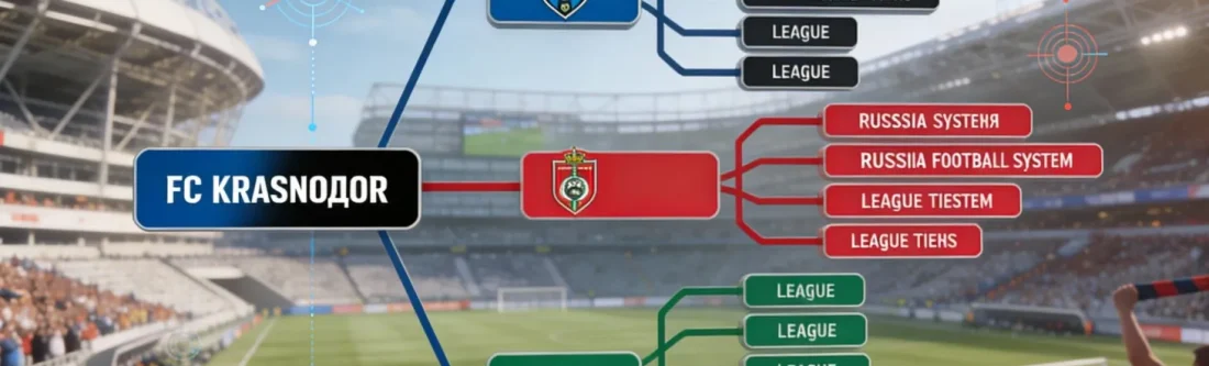 Турнирная система российского футбола: где играет ФК Краснодар и клубы Кубани