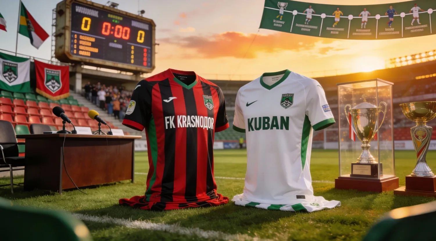 ФК Краснодар и футбол Кубани: свежие новости, матчи, команды региона, игроки и турниры. Актуальная информация о кубанском футболе.